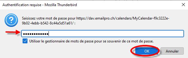 Mot de passe