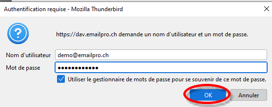 Mot de passe